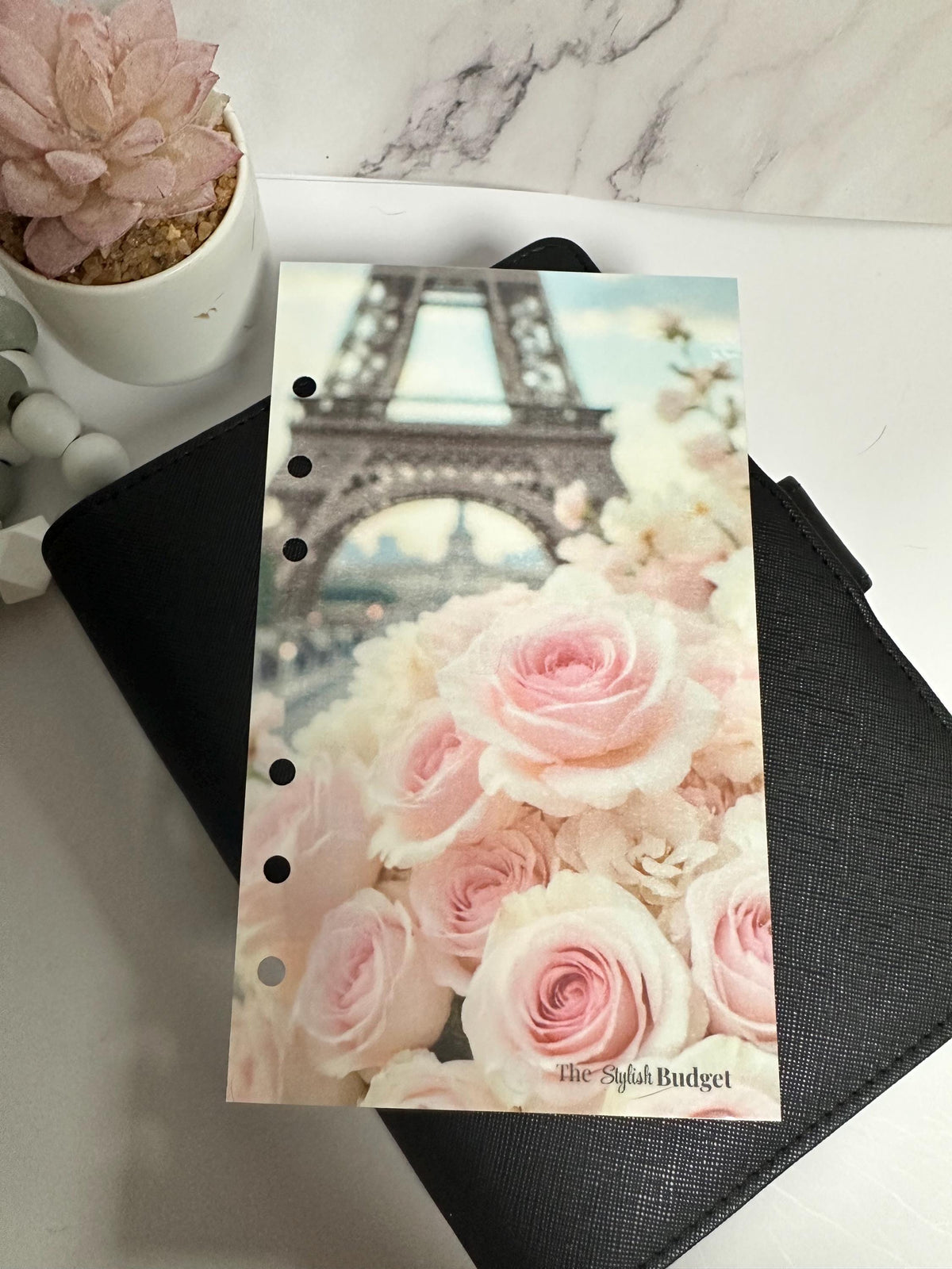 Parisian Bloom - Glossy Dashboard A6