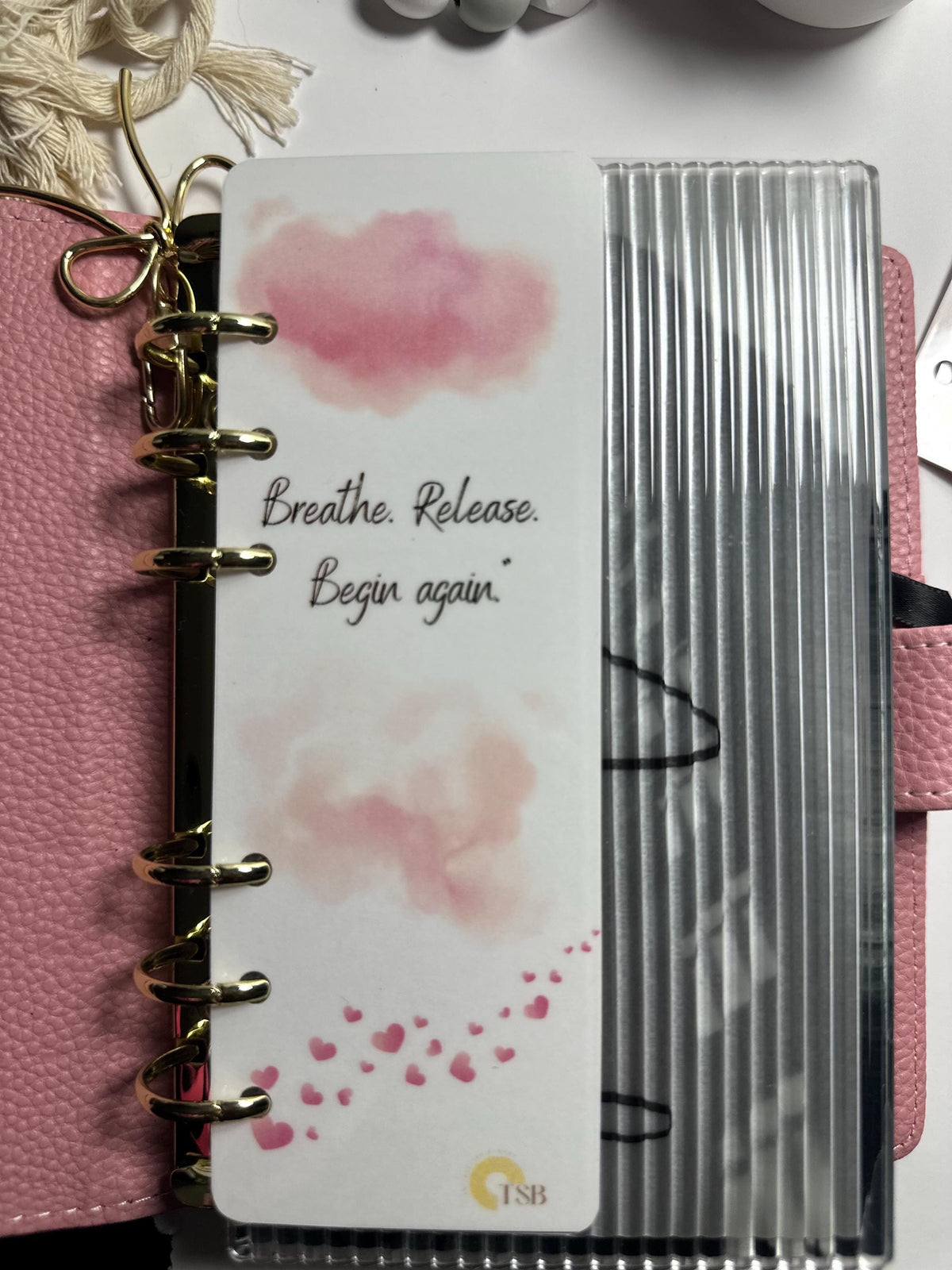 Motivational A6 Binder Bookmark