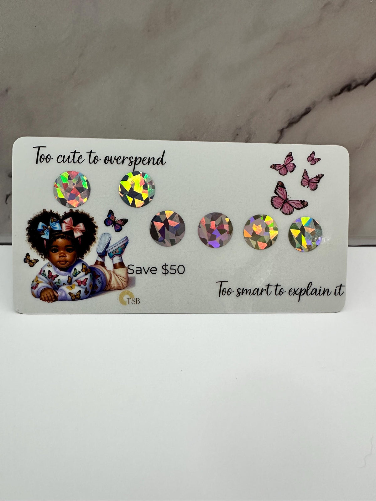 Too Cute to Overspend-Scratch & Save A6