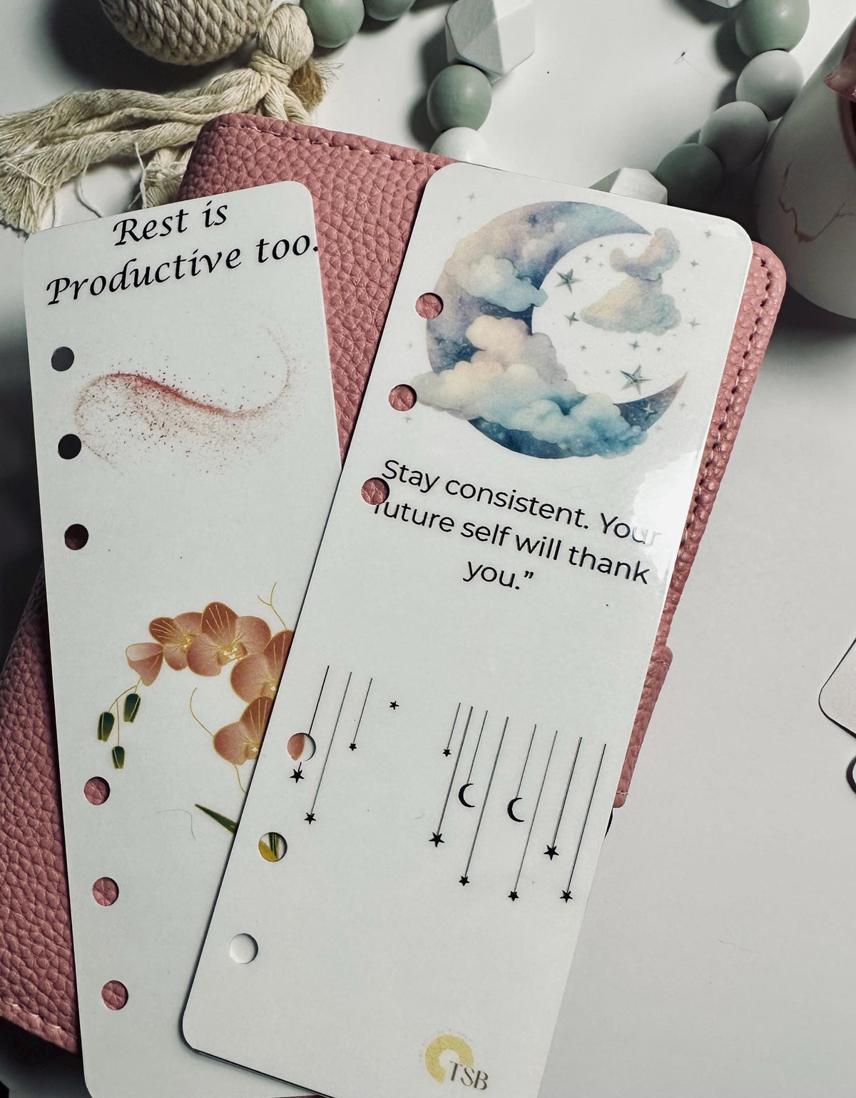 Motivational A6 Binder Bookmark