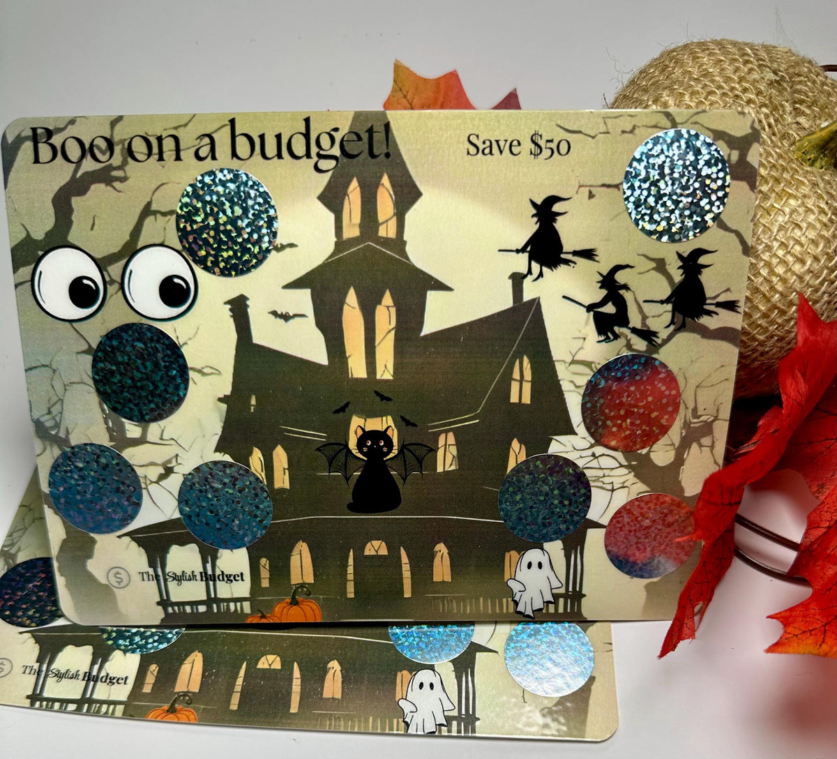Boo on a Budget -Scratch and Save