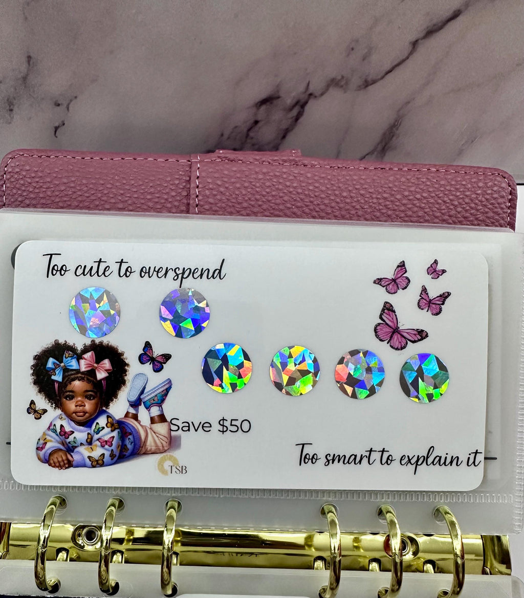 Too Cute to Overspend-Scratch & Save A6