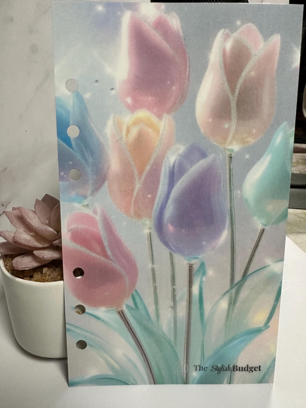 Tulip Bloom-Glossy Spring Dashboard