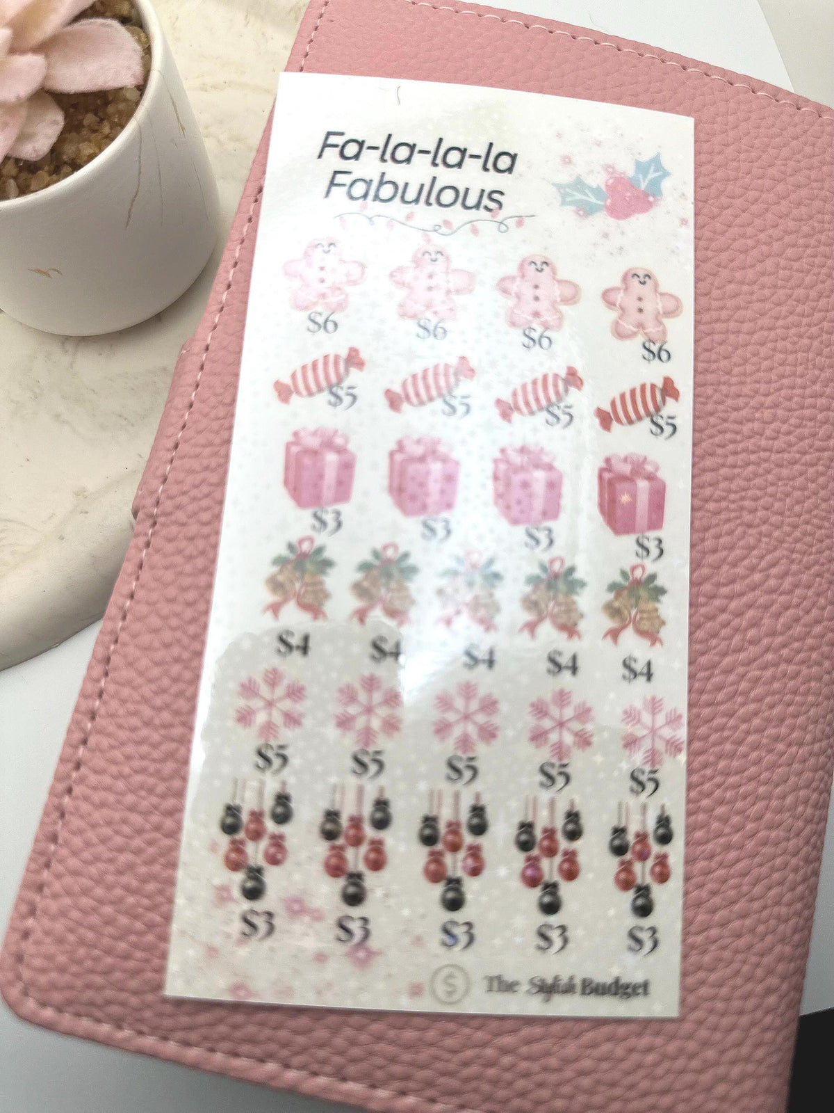 Fa-la-la-la Fabulous Savings Challenge- Christmas