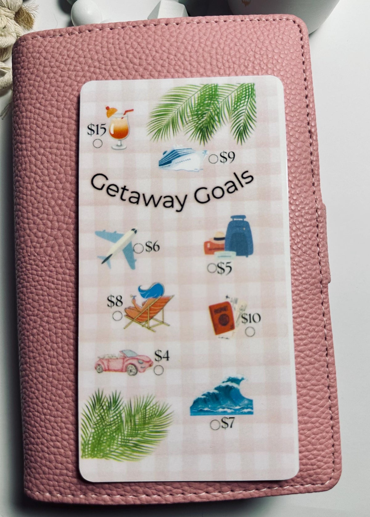 Getaway Goals-Savings Challenge