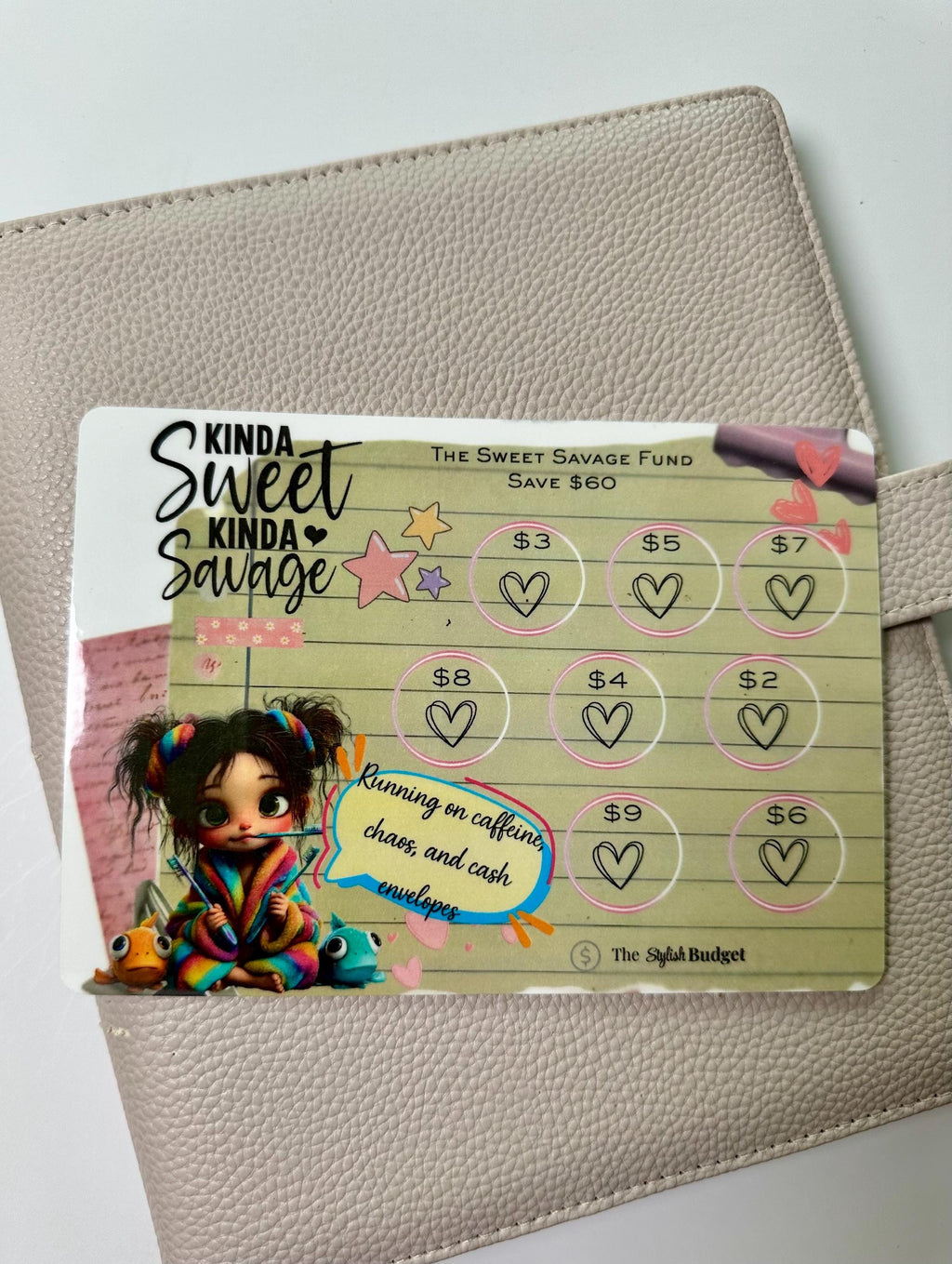 The Sweet Savage Fund-Scratch and Save A5