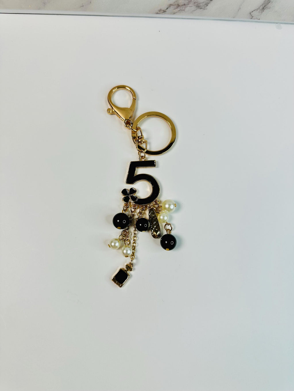 Lucky Number 5 Binder Charm