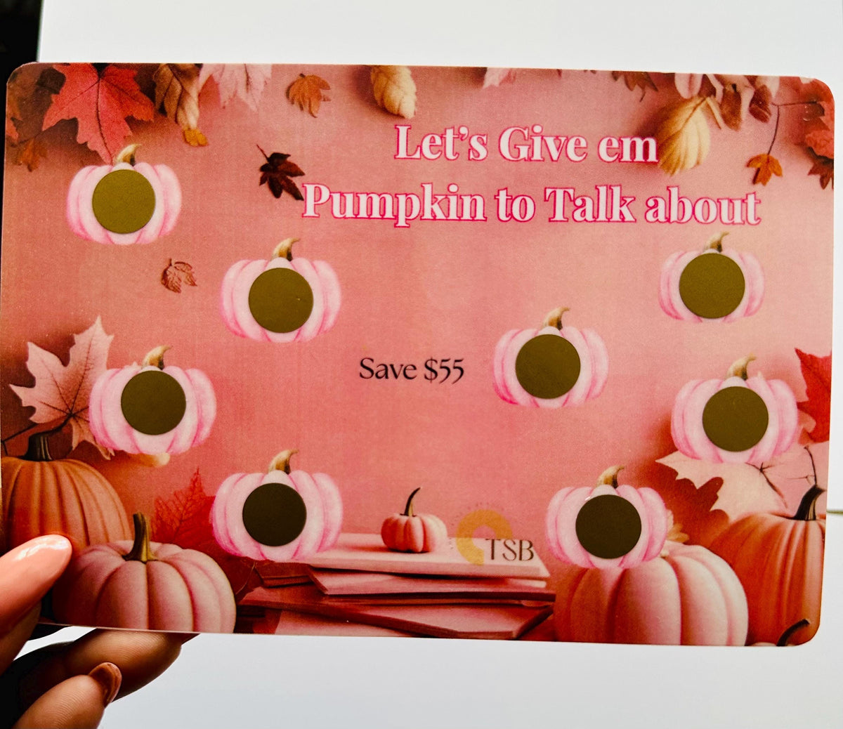 Pumpkin Patch-Scratch and Save A5