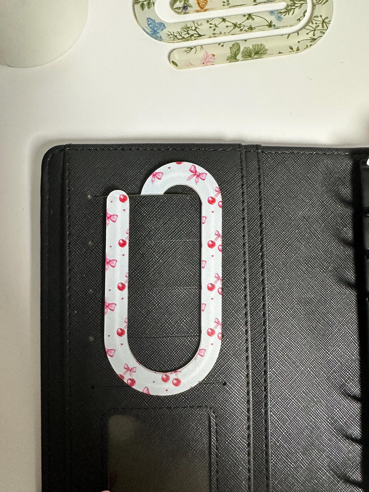 Soft Bloom Floral Binder Clip