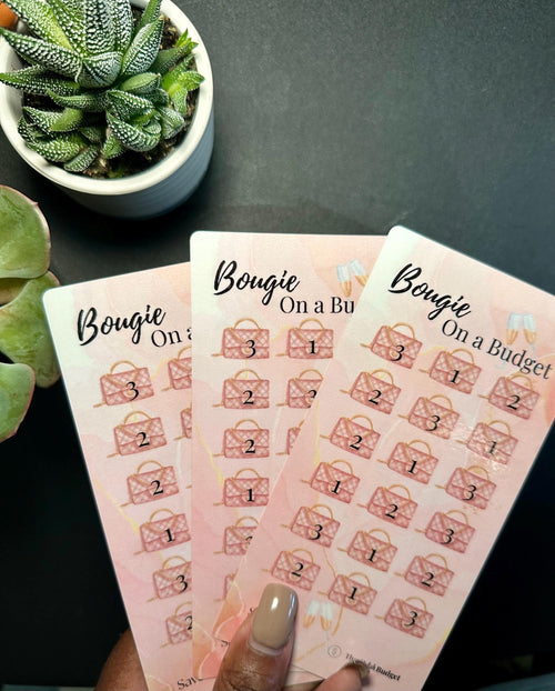 Bougie on a Budget Savings Challenge