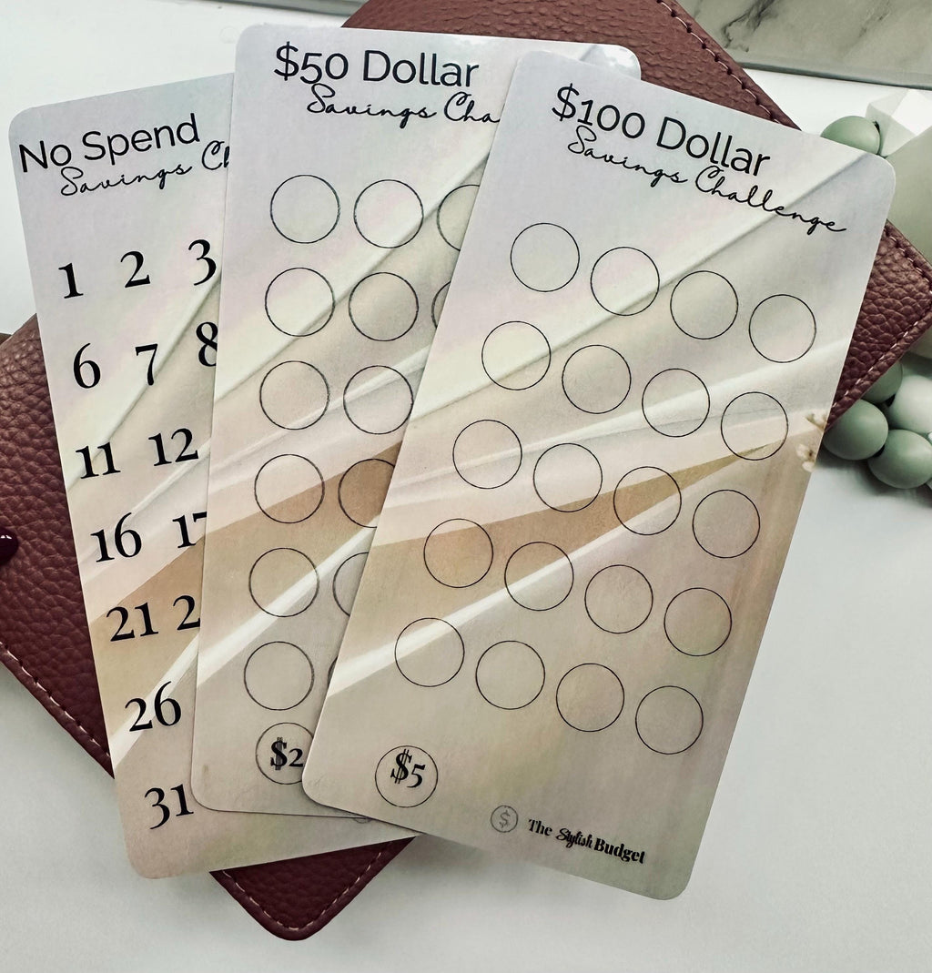 The Starter Set-Savings Challenge Trio