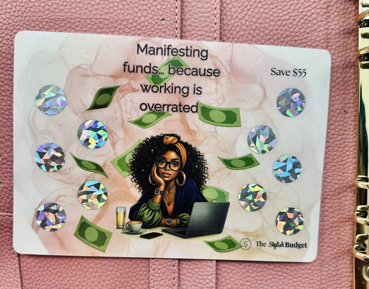 Manifesting Funds- Scratch and Save A5