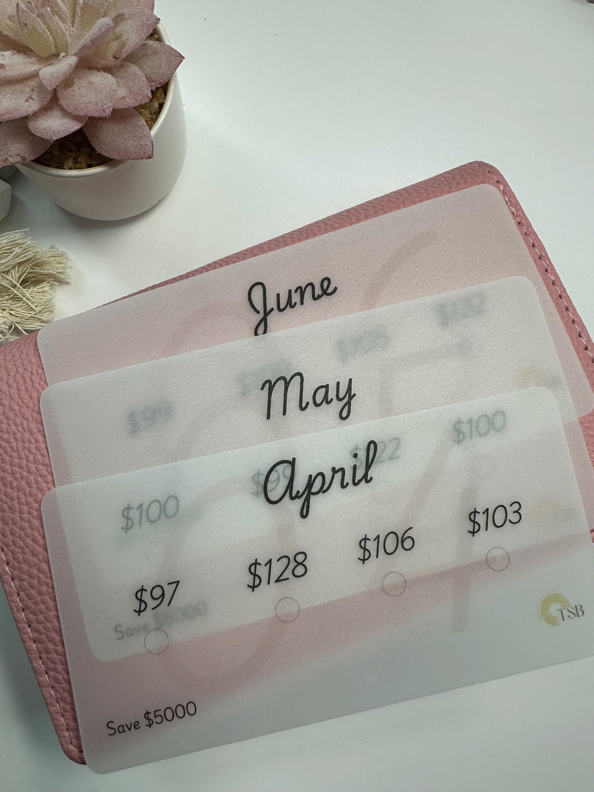 5K Monthly Savings Challenge Bundle