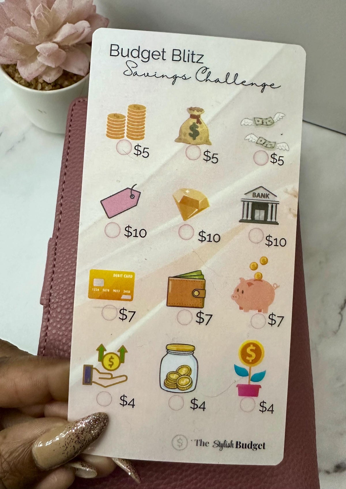 Budget Blitz Savings Challenge
