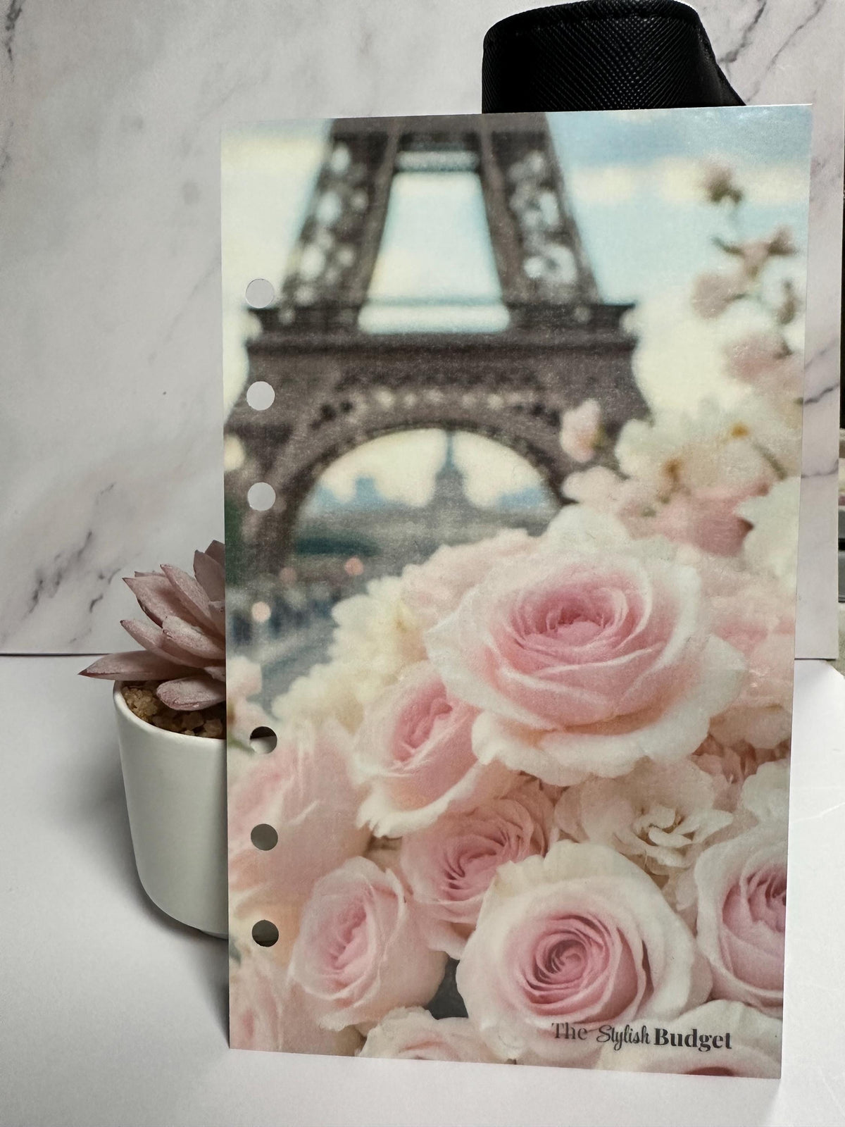 Parisian Bloom - Glossy Dashboard A6