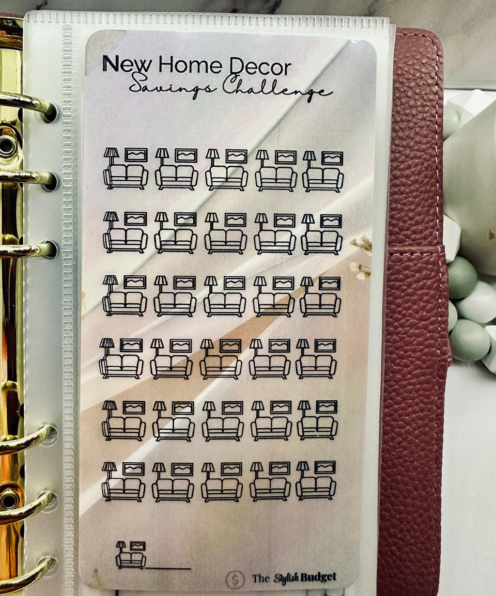 New Home Decor Savings Challenge