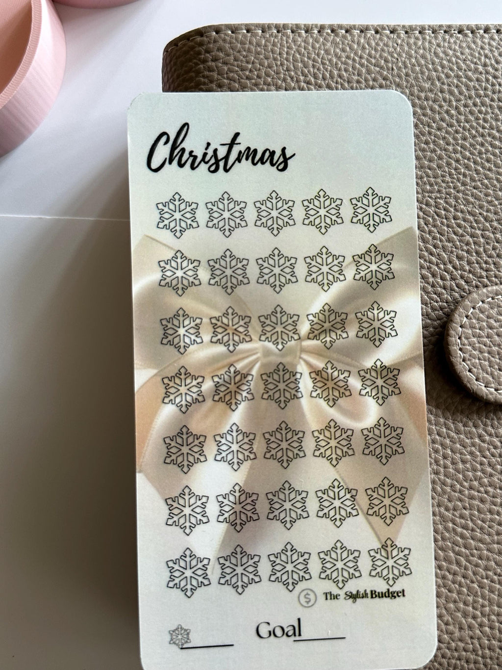 Christmas Savings Challenge