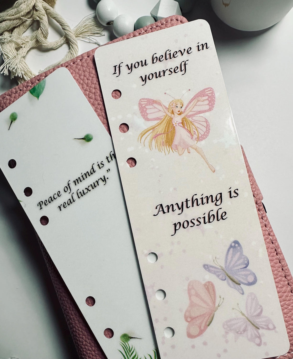 Motivational A6 Binder Bookmark