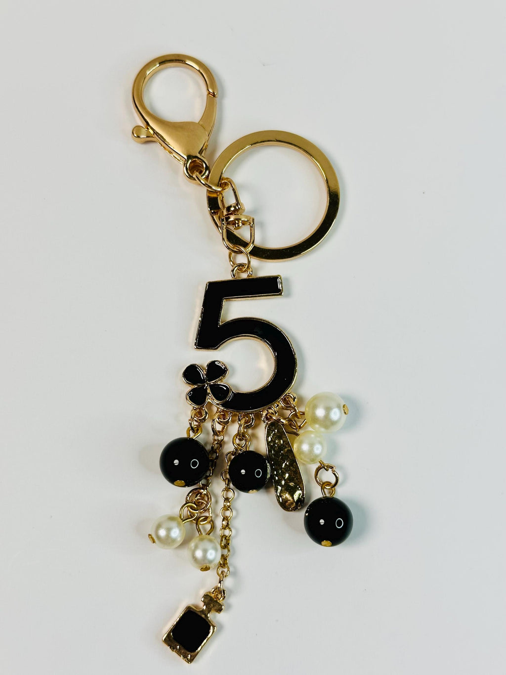 Lucky Number 5 Binder Charm