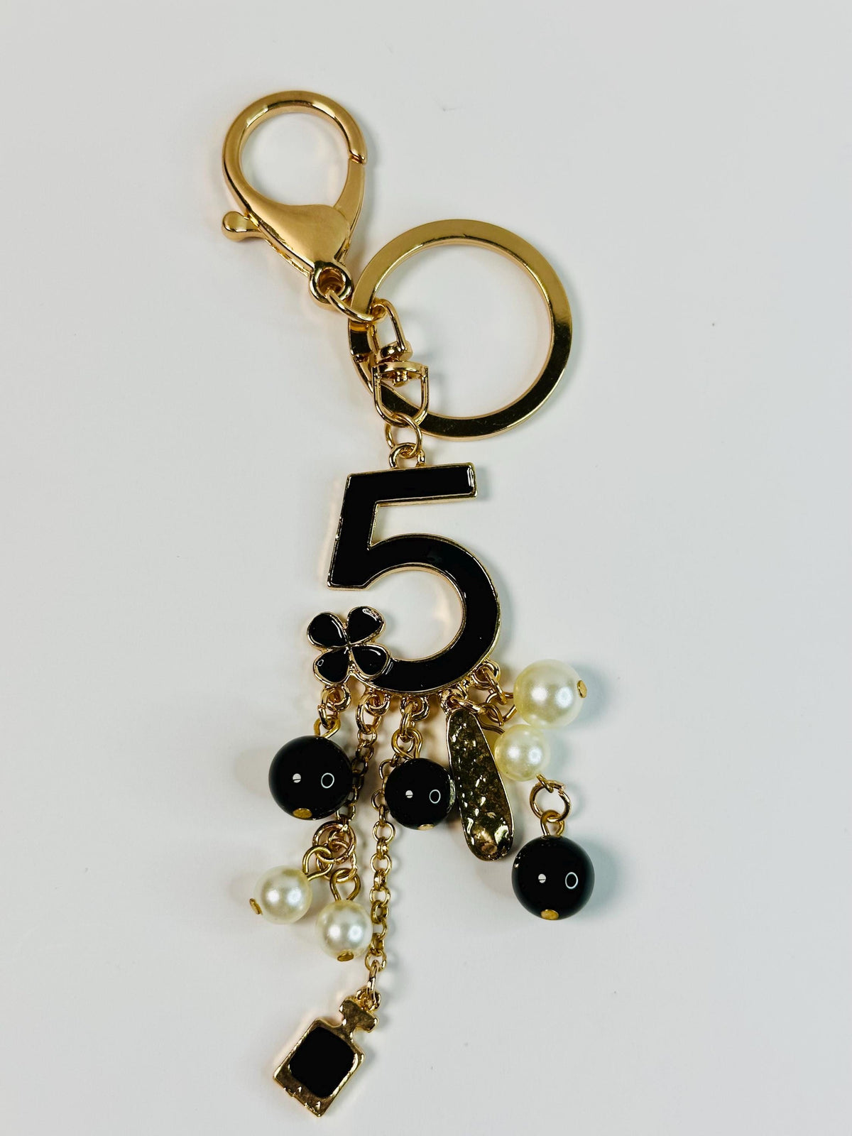 Lucky Number 5 Binder Charm