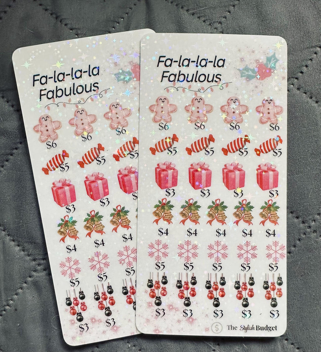 Fa-la-la-la Fabulous Savings Challenge- Christmas