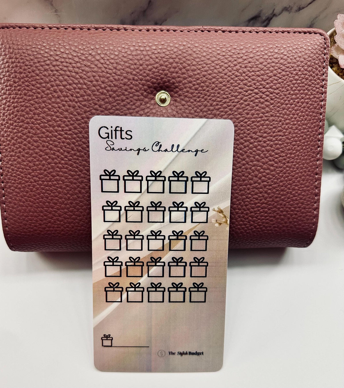 Gifts Savings Challenge