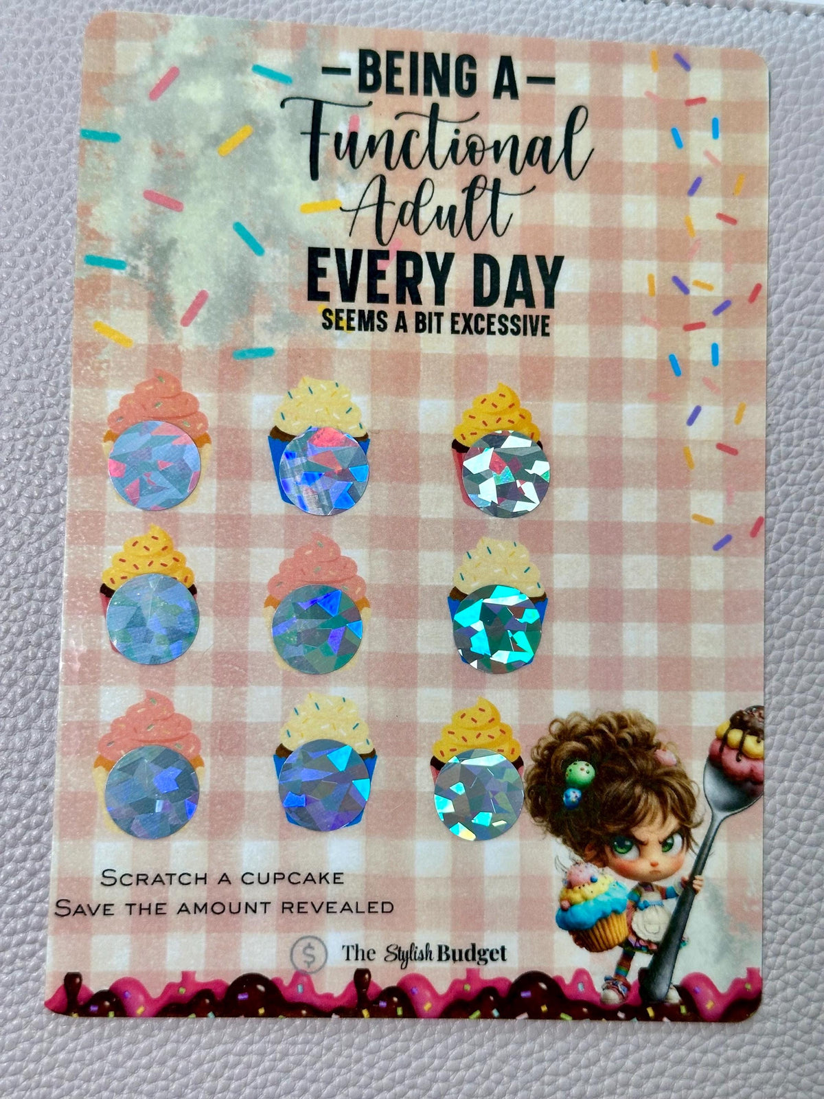 Functional Adult Scratch and Save- A5