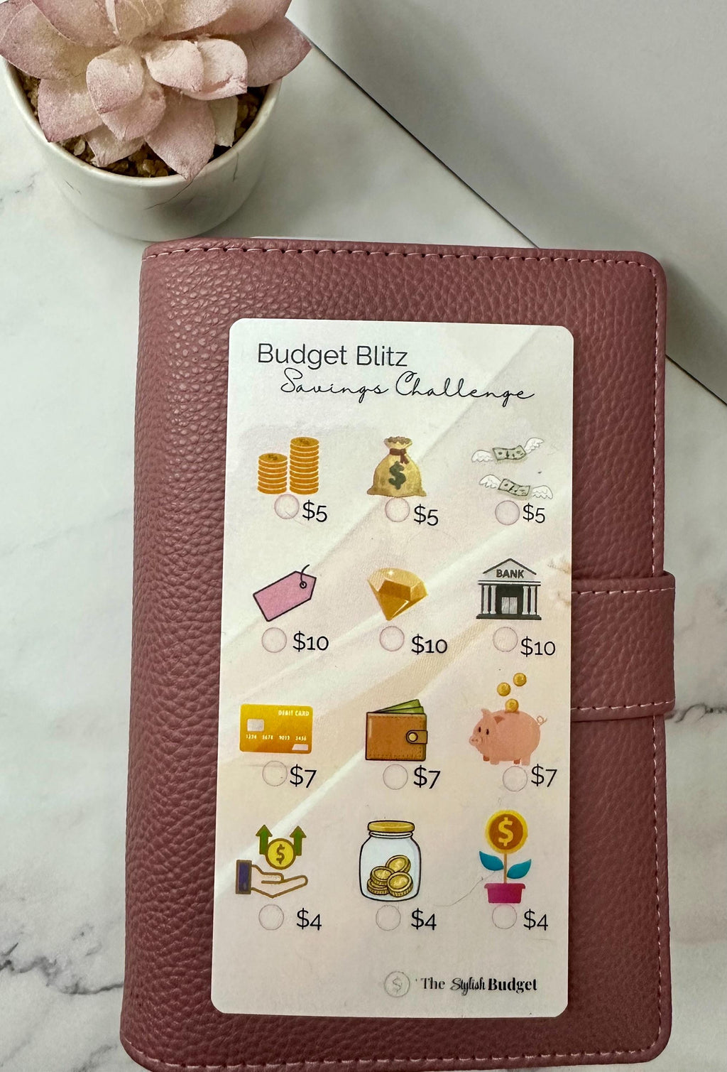 Budget Blitz Savings Challenge