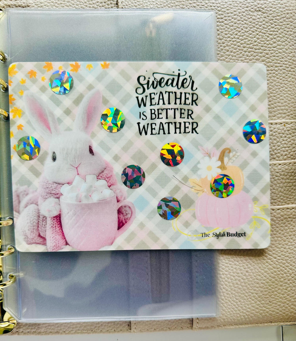 Sweater Weather- Scratch and Save Challenge