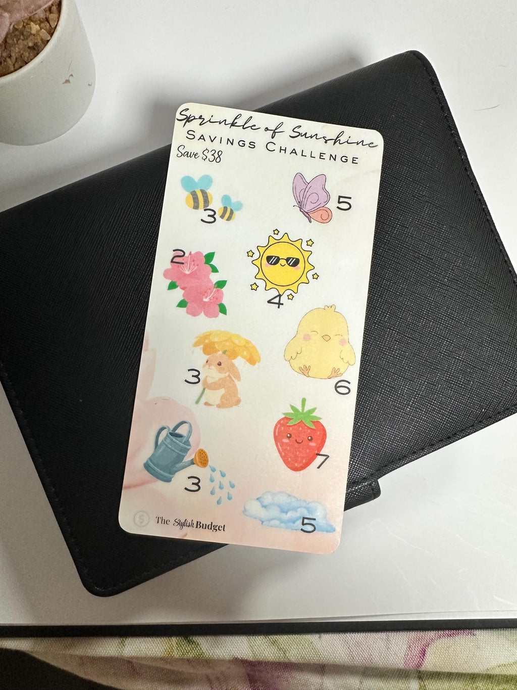 Sprinkle of Sunshine-Savings Challenge
