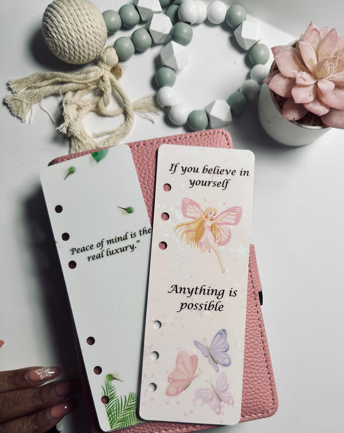 Motivational A6 Binder Bookmark