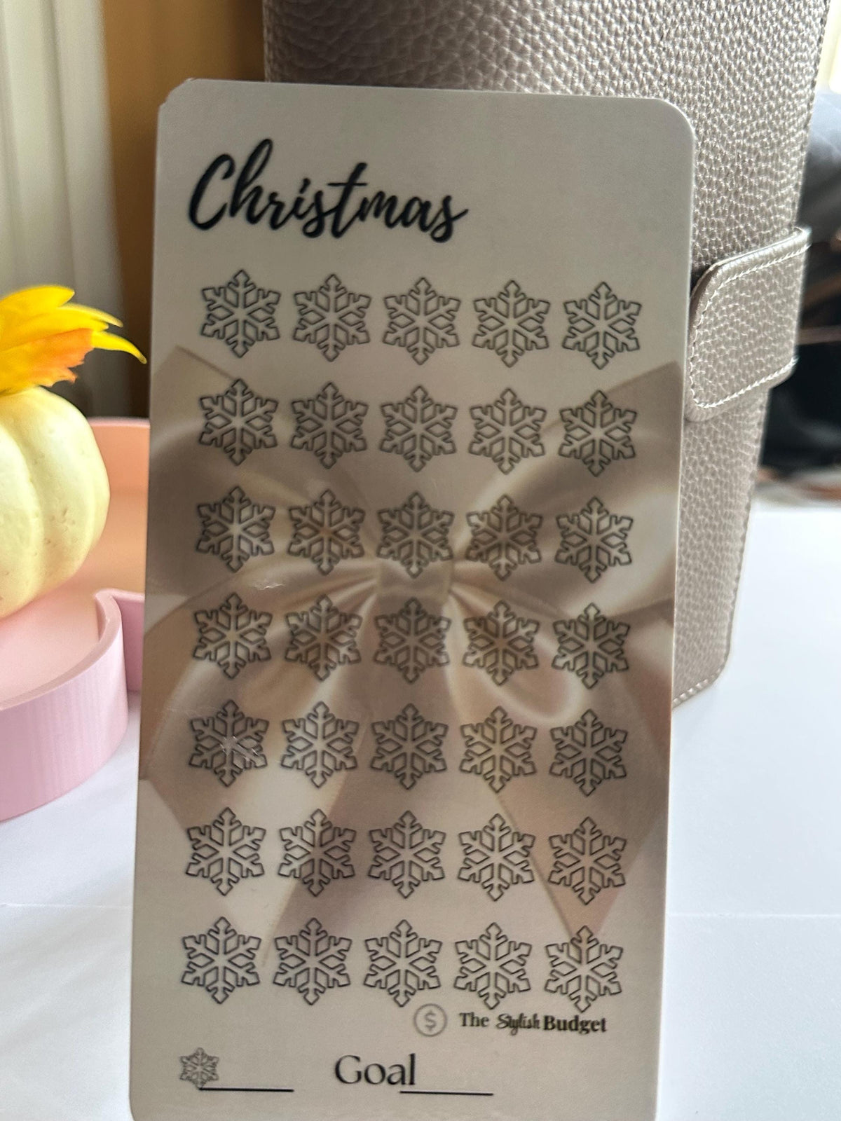 Christmas Savings Challenge