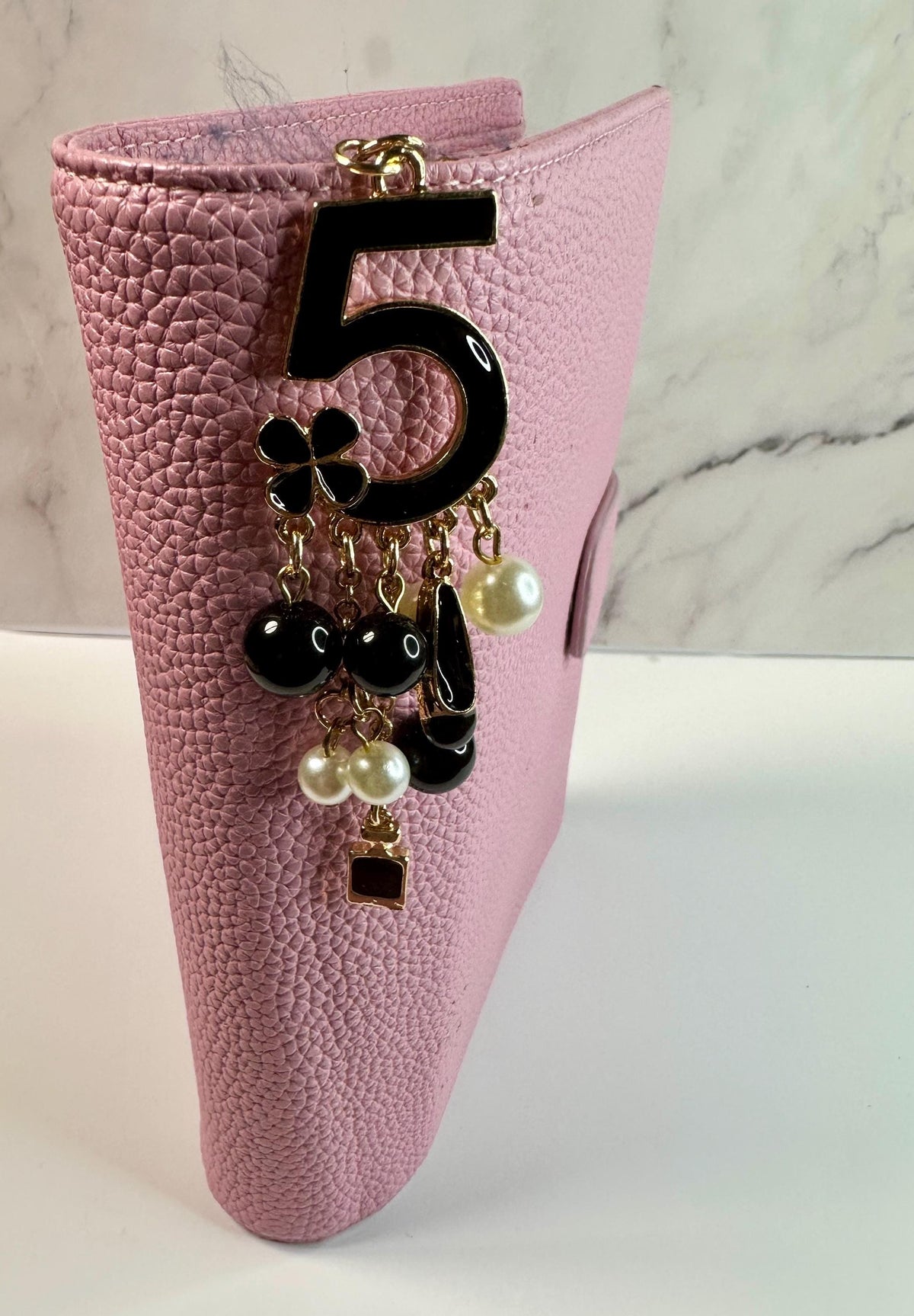 Lucky Number 5 Binder Charm