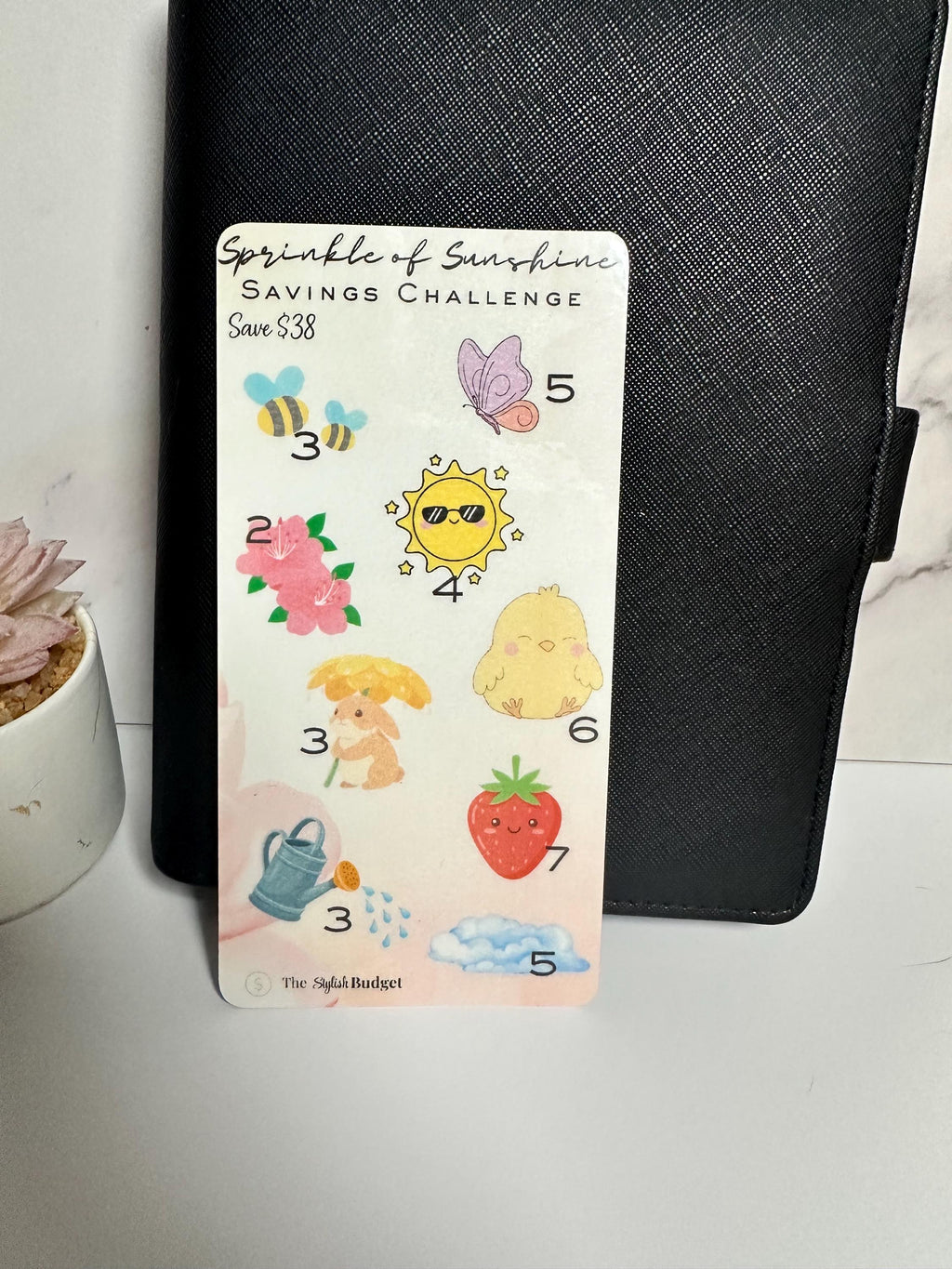Sprinkle of Sunshine-Savings Challenge