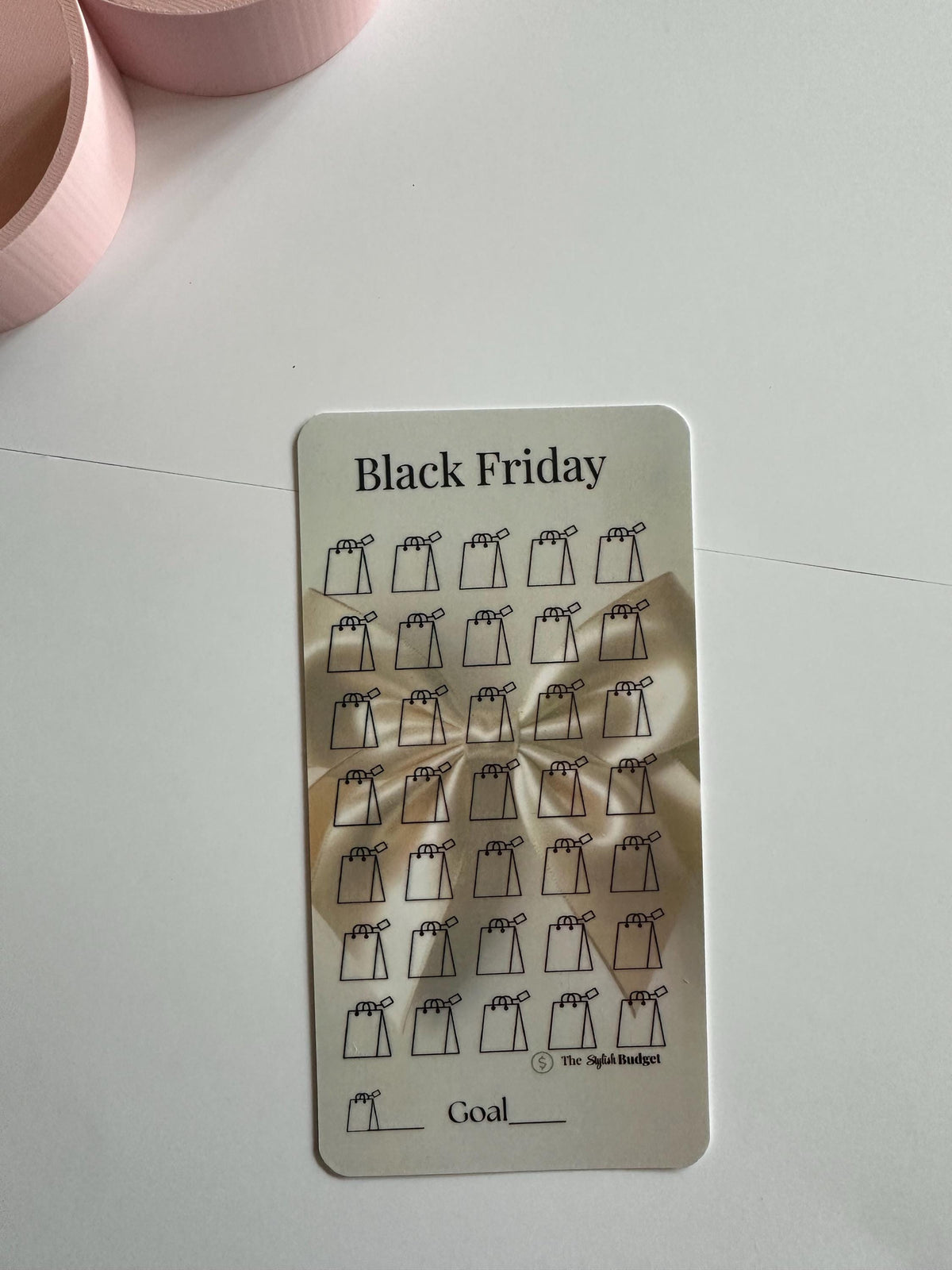 Black Friday Savings Challenge