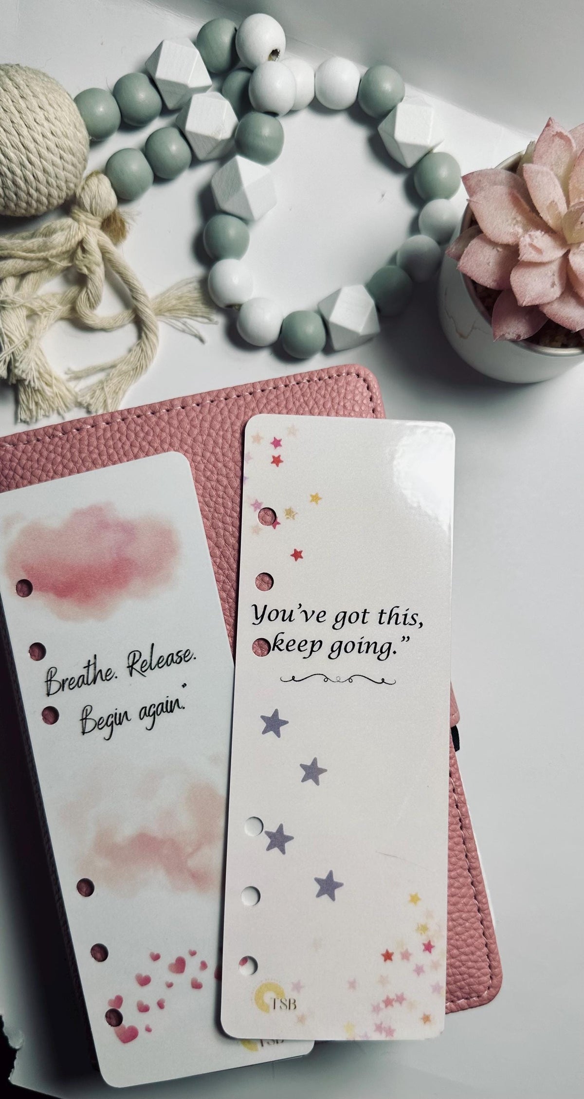 Motivational A6 Binder Bookmark