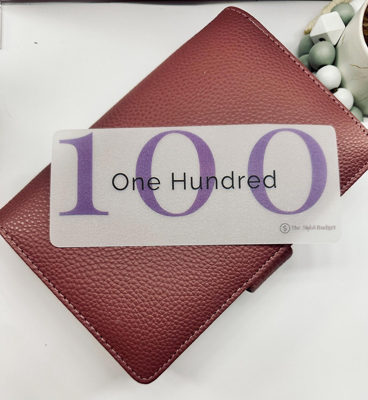 Frosted Cash Placeholders-Set of 6