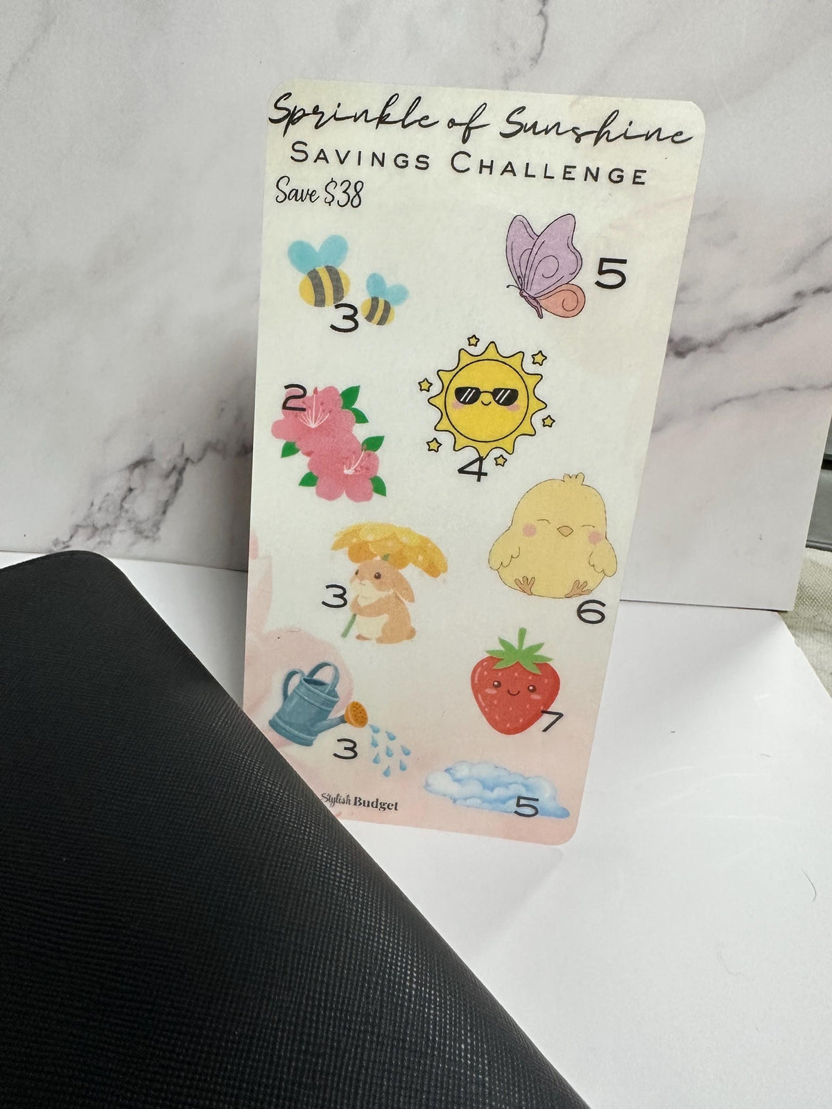 Sprinkle of Sunshine-Savings Challenge