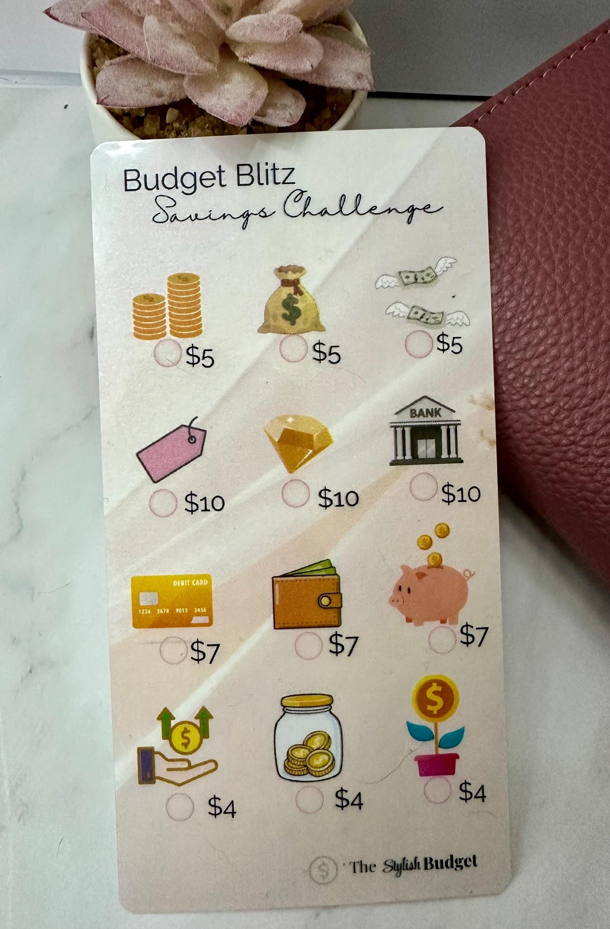 Budget Blitz Savings Challenge