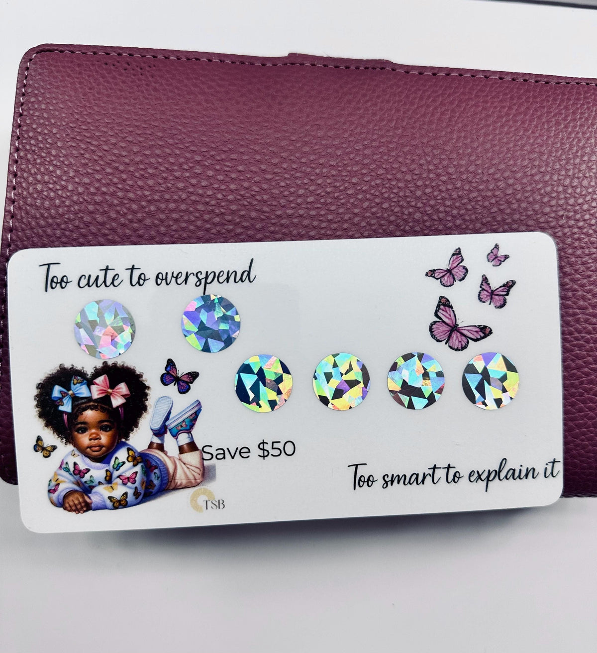 Too Cute to Overspend-Scratch & Save A6