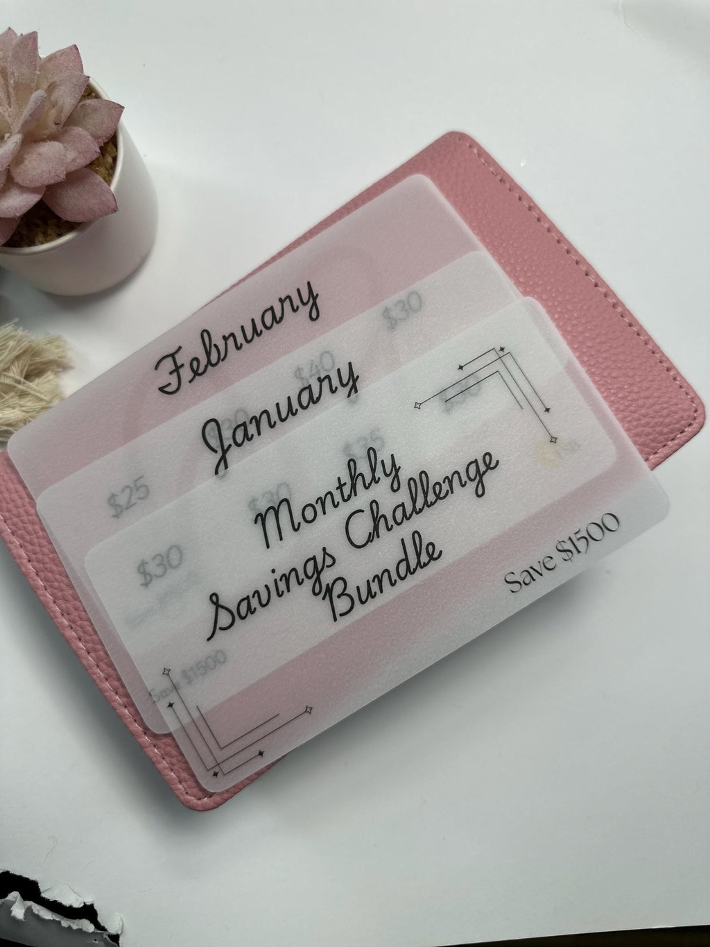 1.5k Monthly Savings Challenge Bundle