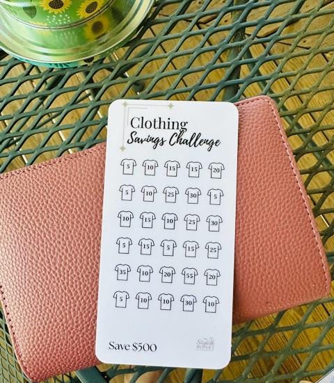 Clothing Savings Challenge