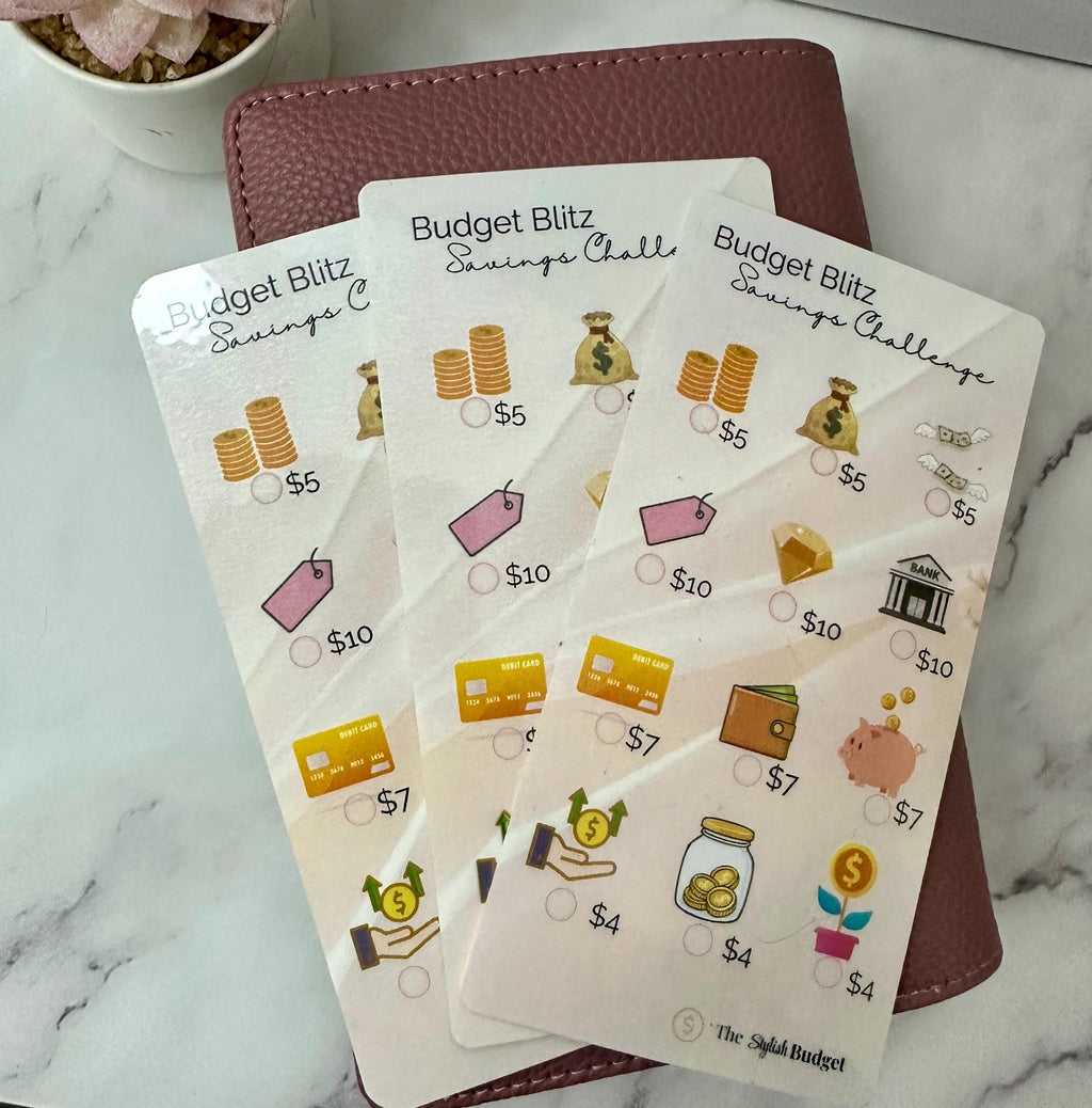Budget Blitz Savings Challenge