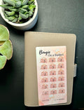 Bougie on a Budget Savings Challenge